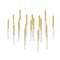 Cwi Lighting Dragonswatch Integrated LED Satin Gold Chandelier 1703P48-18-602-RC - alternate 2